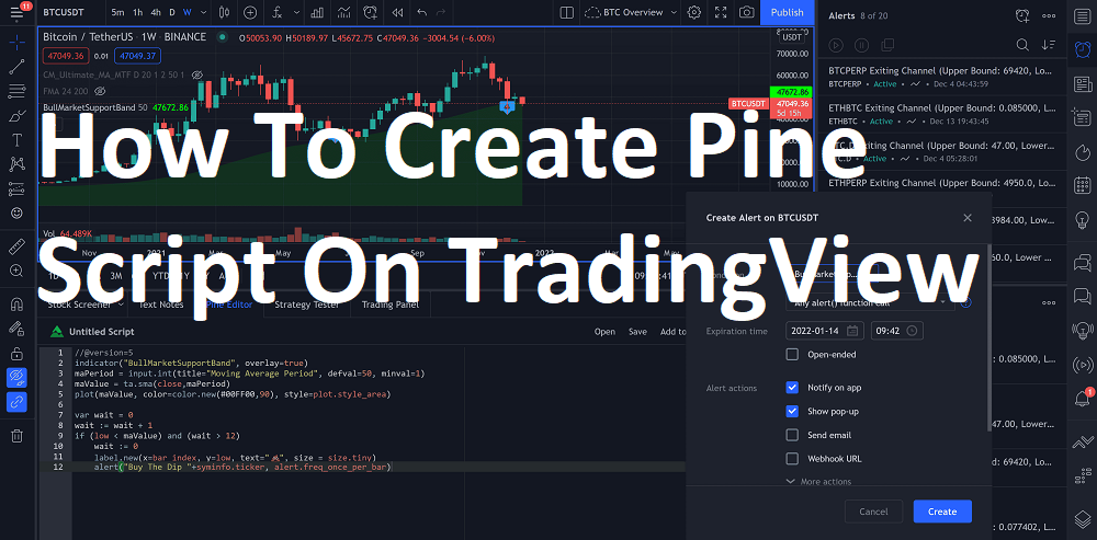 How To Create Pine Script On TradingView