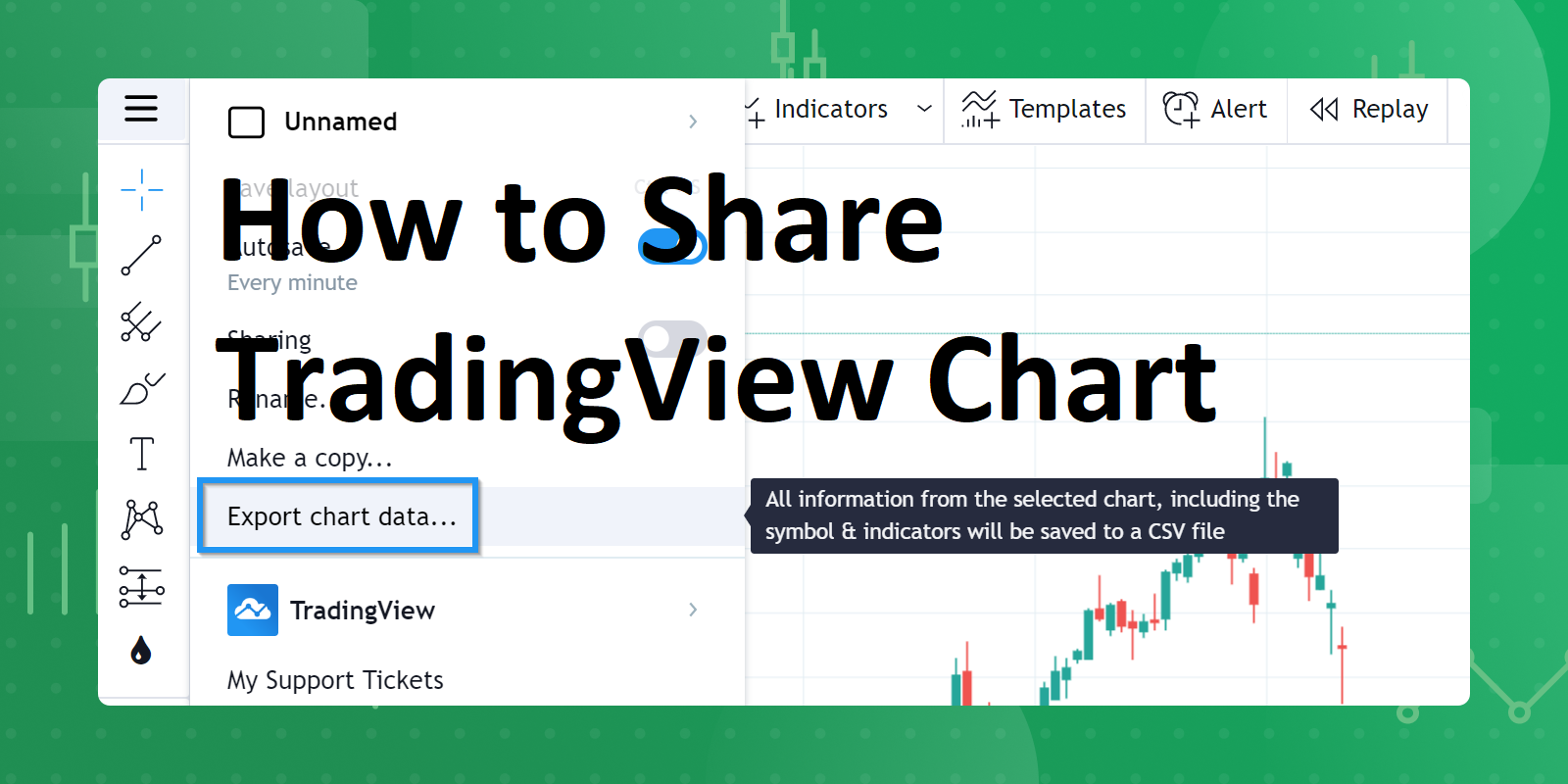 How to Share TradingView Chart