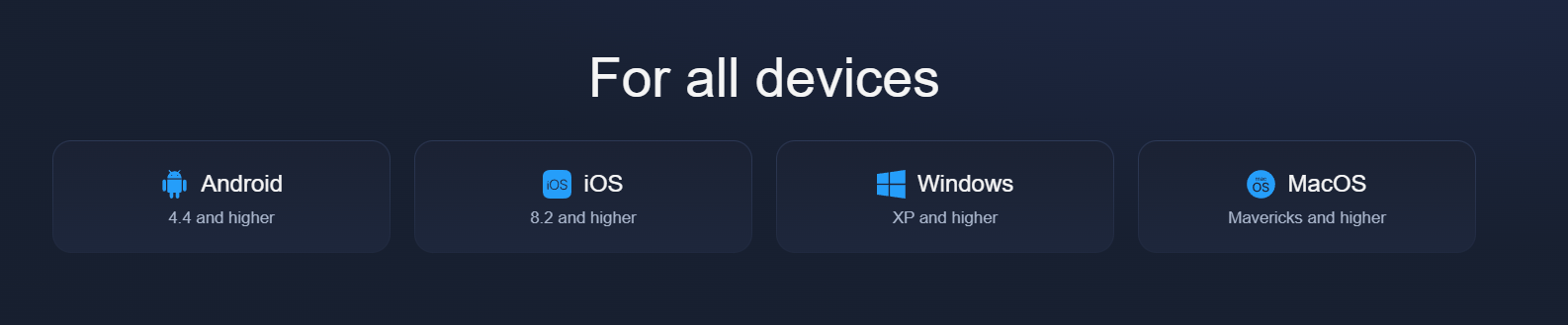 experoptions for all devices