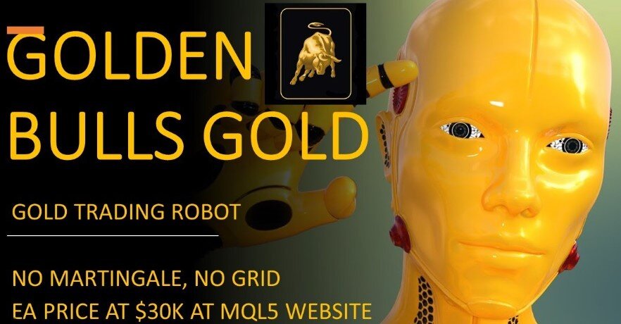 Golden Bulls Gold Robot