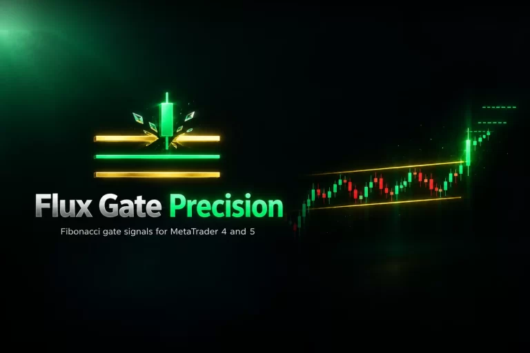Flux Gate Precision, Fibonacci gate signal indicator for MetaTrader 4 and 5