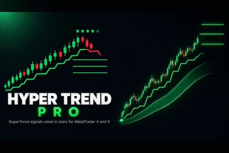 Hyper Trend PRO indicator for MetaTrader 4 and 5